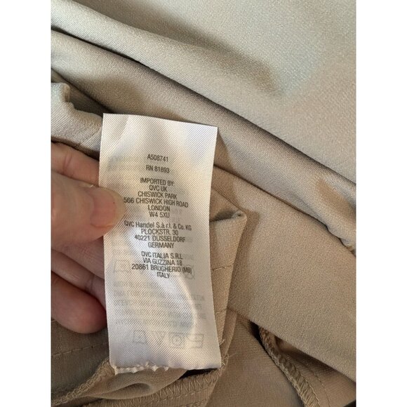 Susan Graver Liquid Knit Wide-Leg Pull-On Capris Pant Size 3X Summer Minimalist - Picture 6 of 8